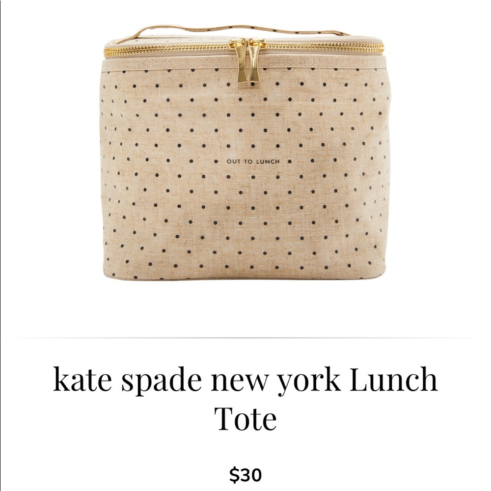 Kate Space lunch tote